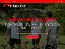 Tablet Screenshot of c3triathlon.com